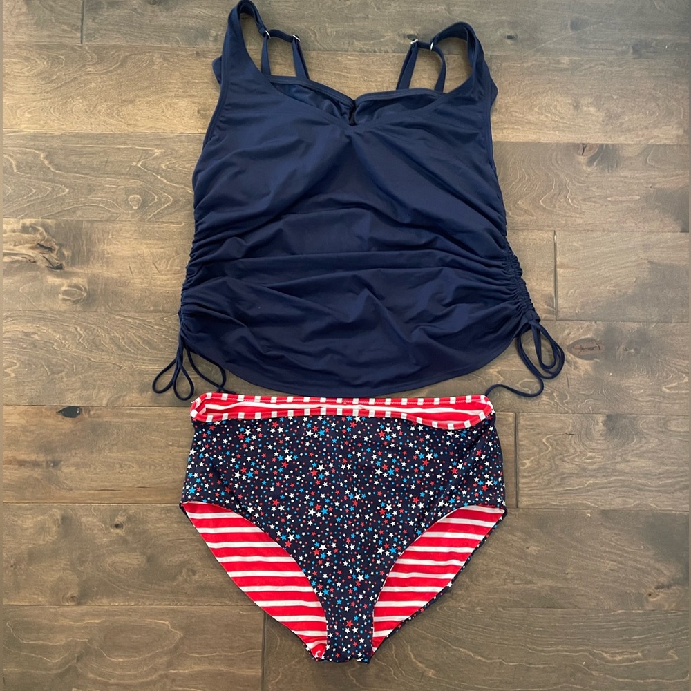 Lands’ End Tankini Swimsuit